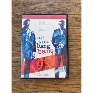 Kiss Kiss Bang Bang 2005 DVD Crime Comedy Robert Downey Jr Val Kilmer Pre-Owned